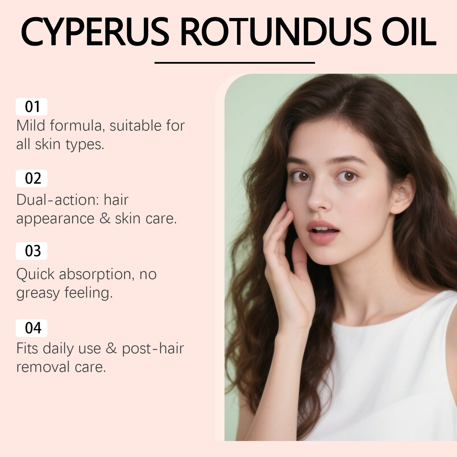 Lightweight Oil For Pore-Toning With Cyperus Root Extract
